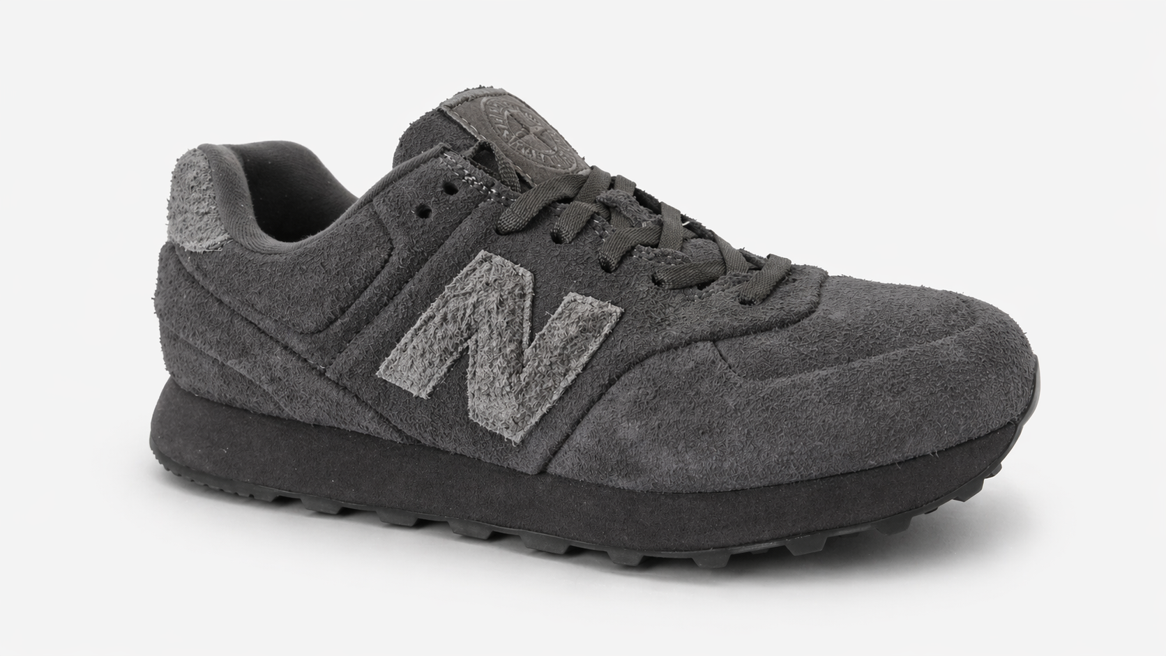 Stone Island x New Balance 574 Legacy Ghost Dark Grey Men's size 9