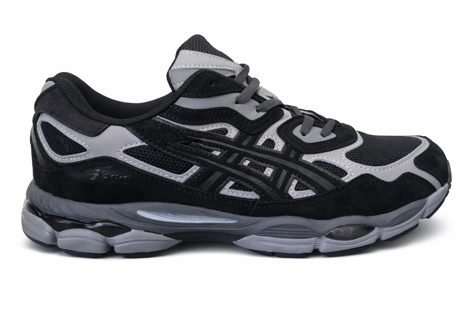 ASICS GEL-NYC Black and Graphite Grey Men's size 9