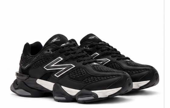 Retro-Futurism Reimagined: The New Balance 9060 'Black Silver' Men's size 9 & 10