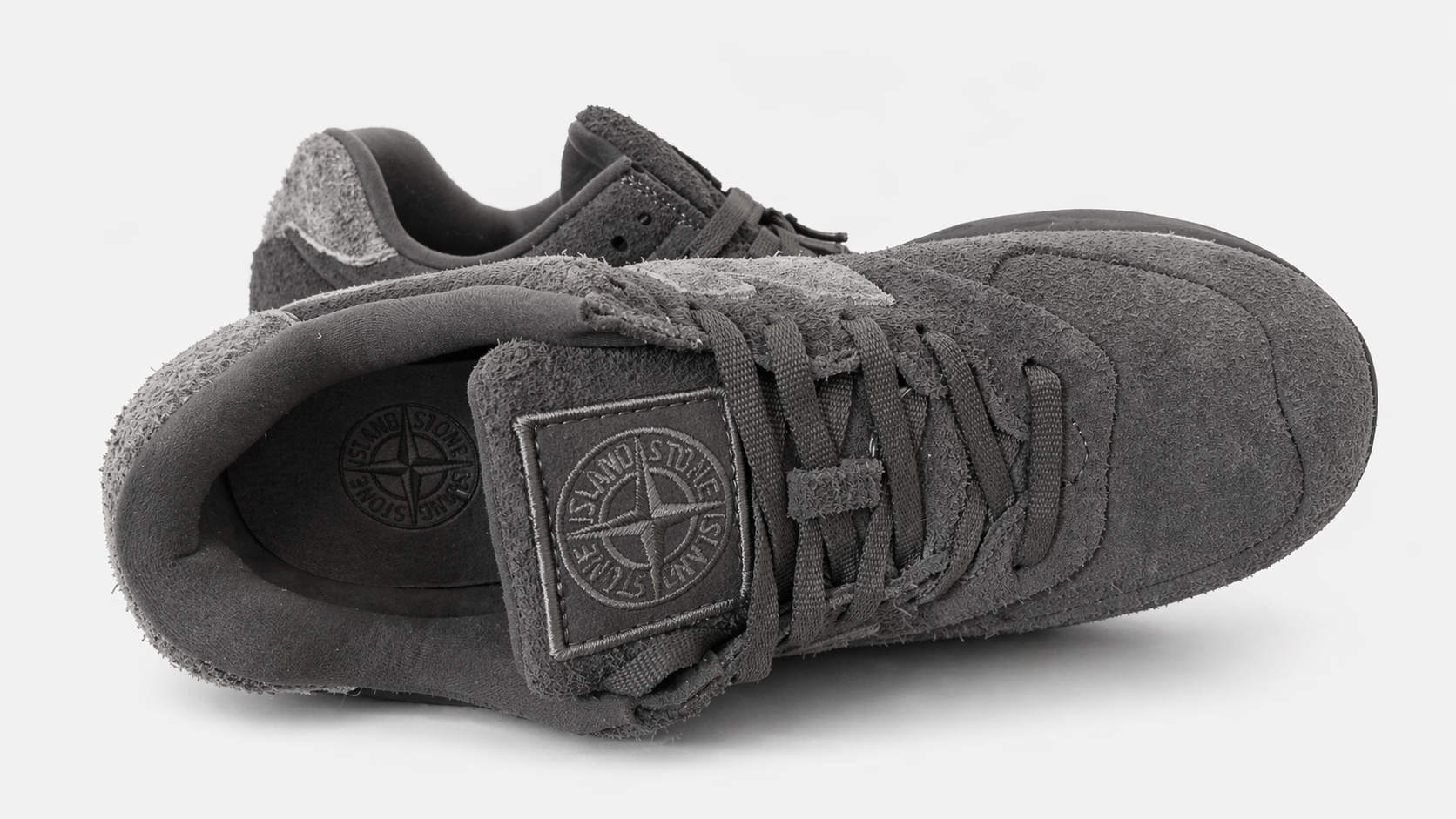 Stone Island x New Balance 574 Legacy Ghost Dark Grey Men's size 9