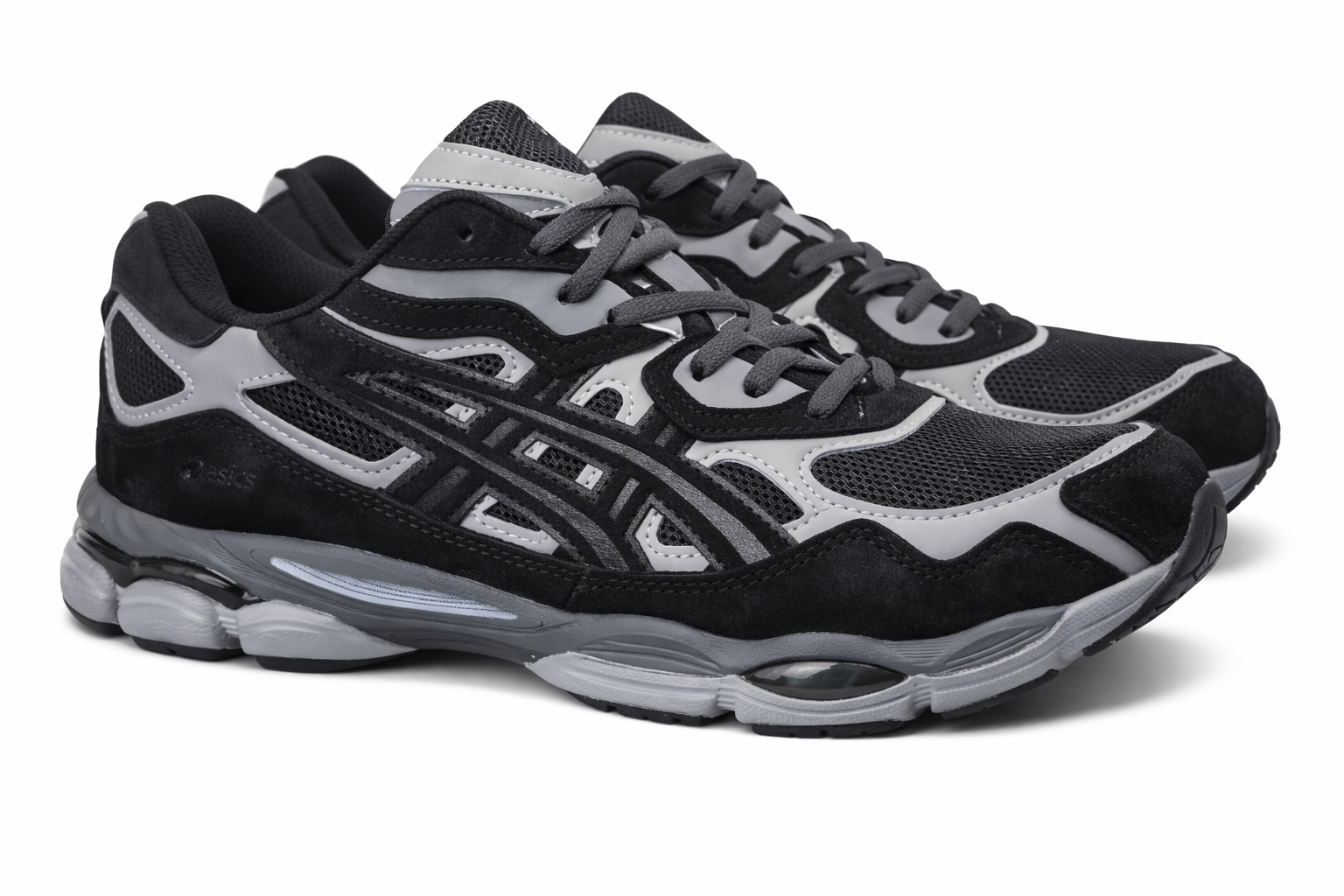 ASICS GEL-NYC Black and Graphite Grey Men's size 9
