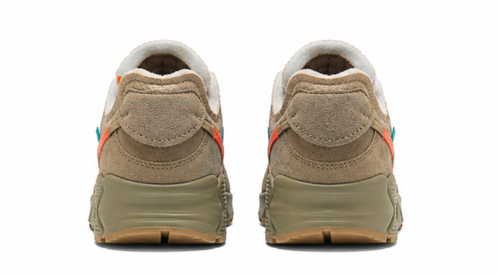 Nike Air Max 90 x Off-White Desert Ore Men's size 10